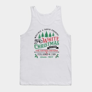 White Christmas Tank Top